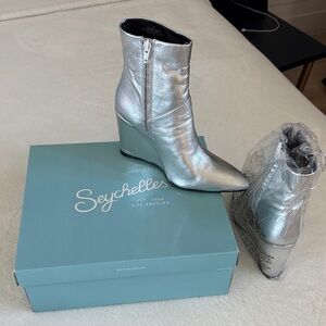 Seychelles Only Girl Metallic Boots